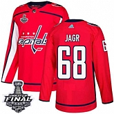 Capitals 68 Jaromir Jagr Red 2018 Stanley Cup Final Bound Adidas Jersey,baseball caps,new era cap wholesale,wholesale hats
